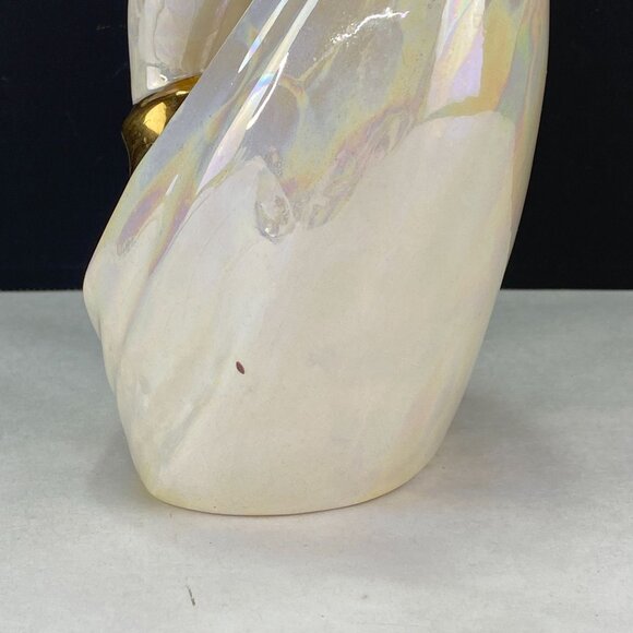 Vintage Hand Painted Lusterware Praying Mother Mary Madonna Figurine - Picture 3 of 10